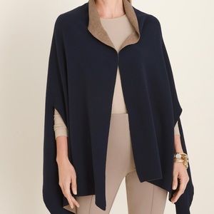 Reversible Travel Wrap Black and Cheetah Print